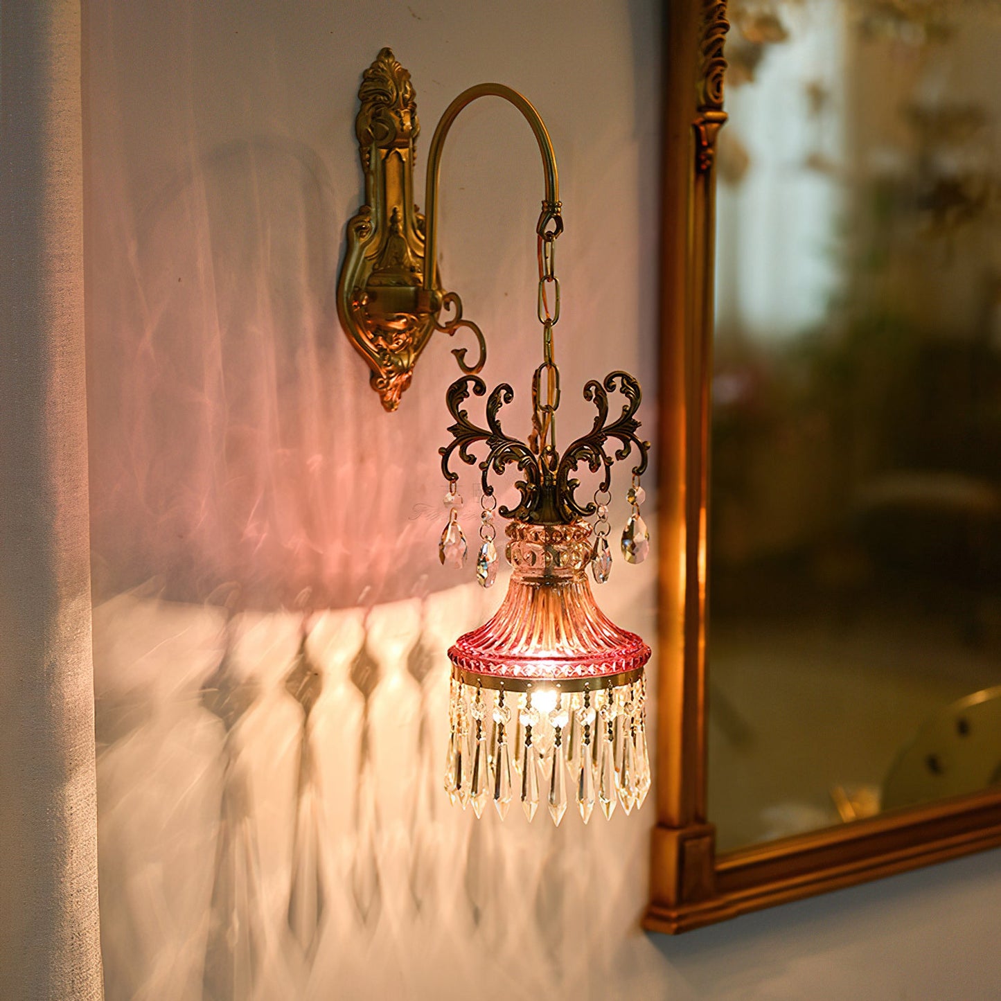 Portofino Crystal Wall Lamp