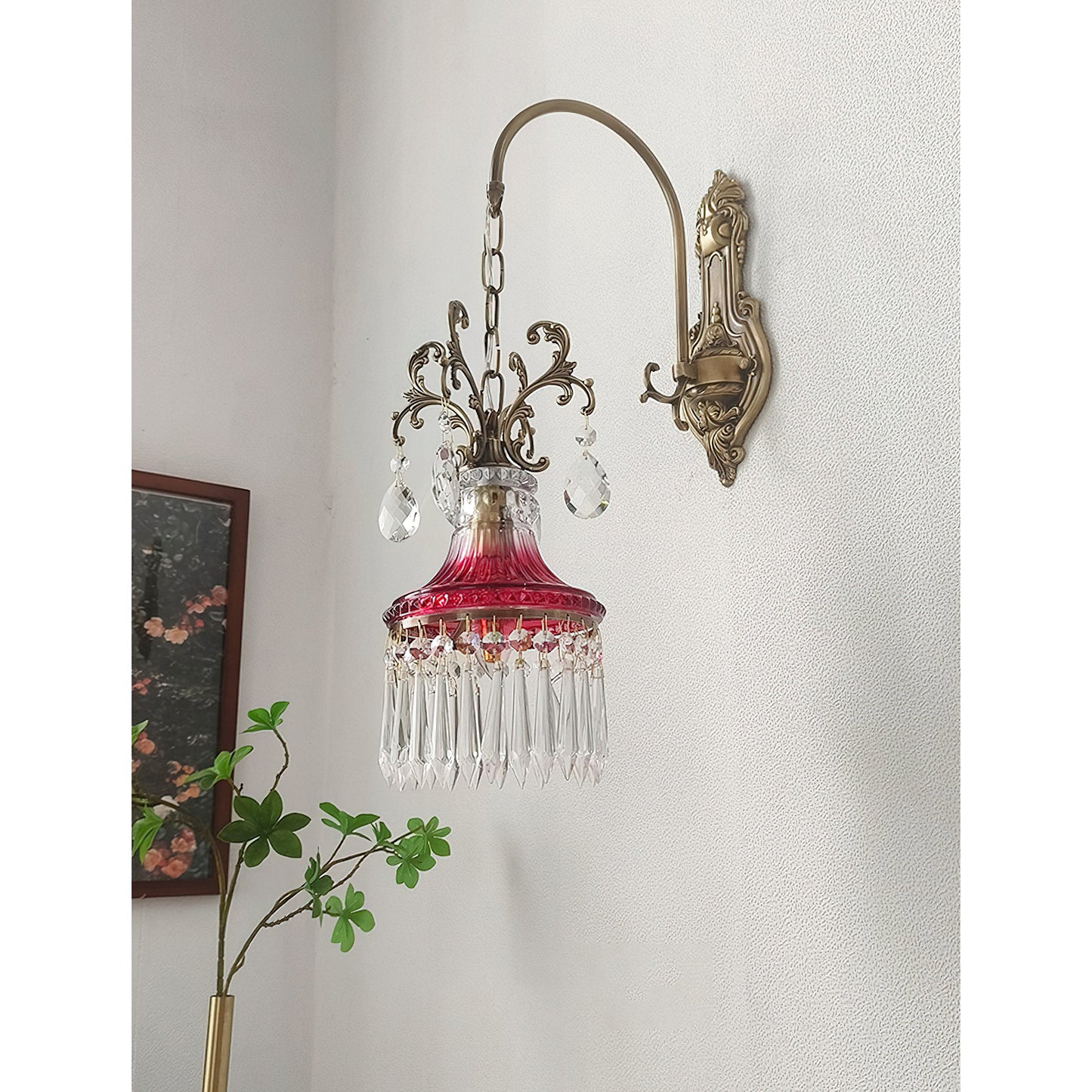 Portofino Crystal Wall Lamp