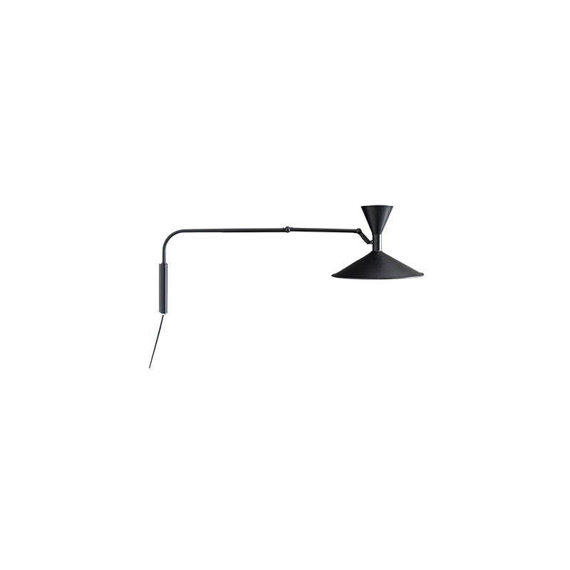 Quinance Swing Arm Plug-in Sconce