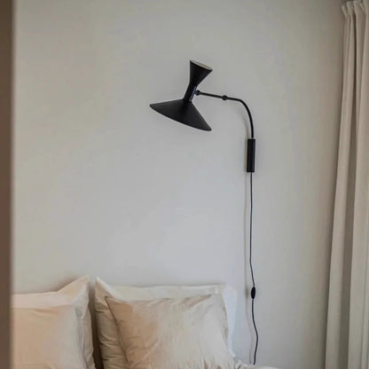 Quinance Swing Arm Plug-in Sconce