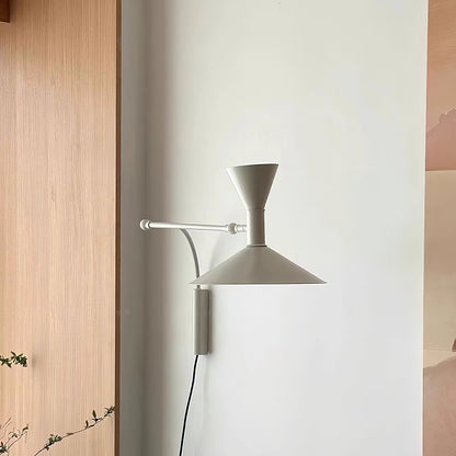 Quinance Swing Arm Plug-in Sconce