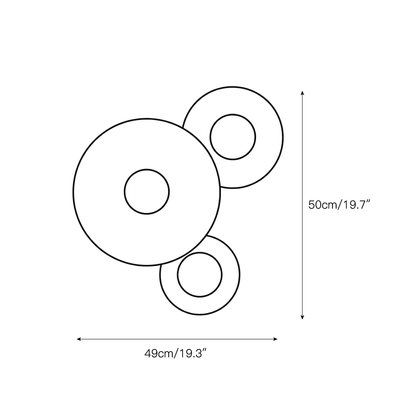 Median Combination Alabaster Wall Lamp