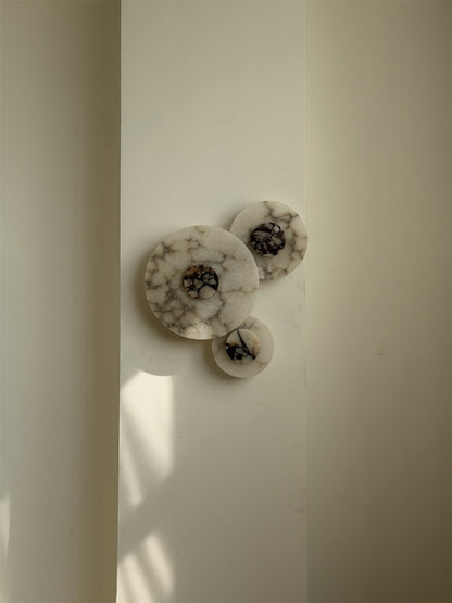 Median Combination Alabaster Wall Lamp