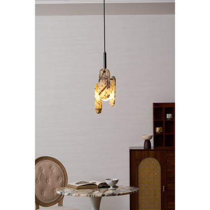 Dahlia Marble Pendant Lamp