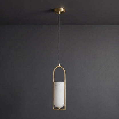 Calcite Small Alabaster Pendant Lamp