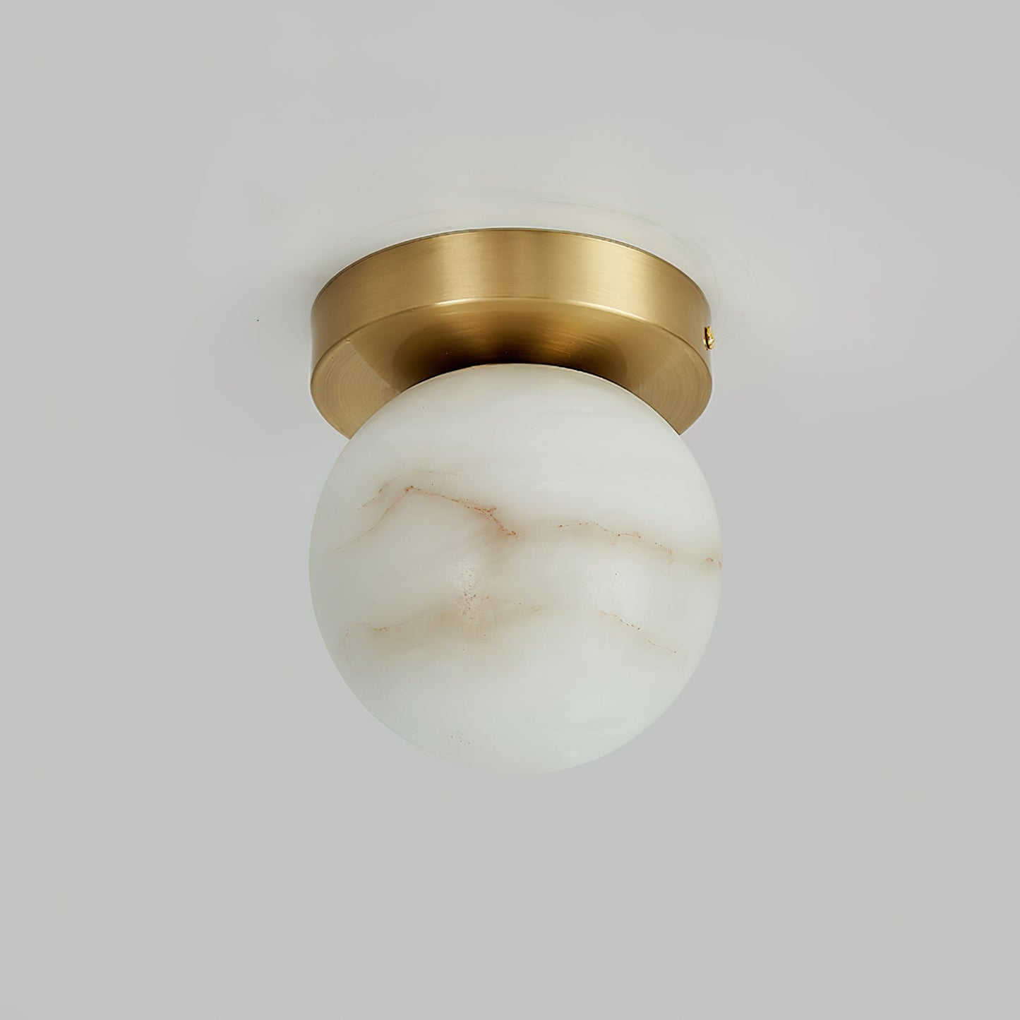 Calcite Alabaster Ceiling Light