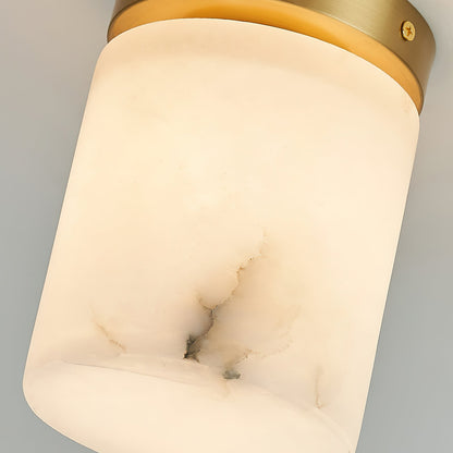Calcite Alabaster Ceiling Light