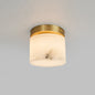 Calcite Alabaster Ceiling Light