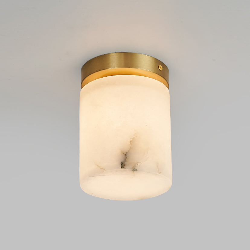 Calcite Alabaster Ceiling Light