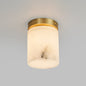 Calcite Alabaster Ceiling Light