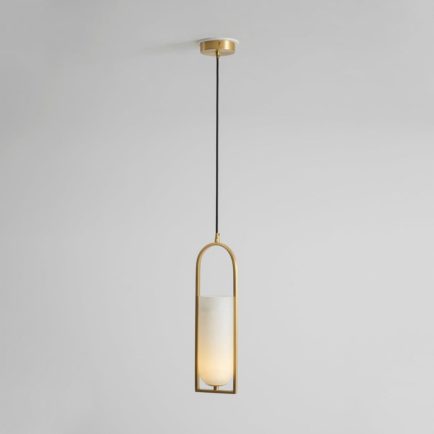 Calcite Small Alabaster Pendant Lamp