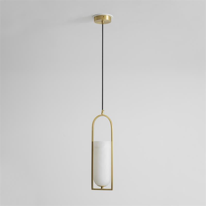 Calcite Small Alabaster Pendant Lamp