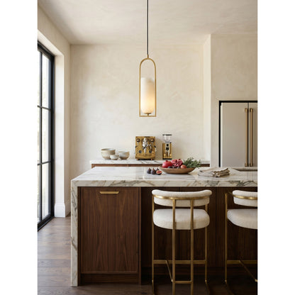 Calcite Small Alabaster Pendant Lamp