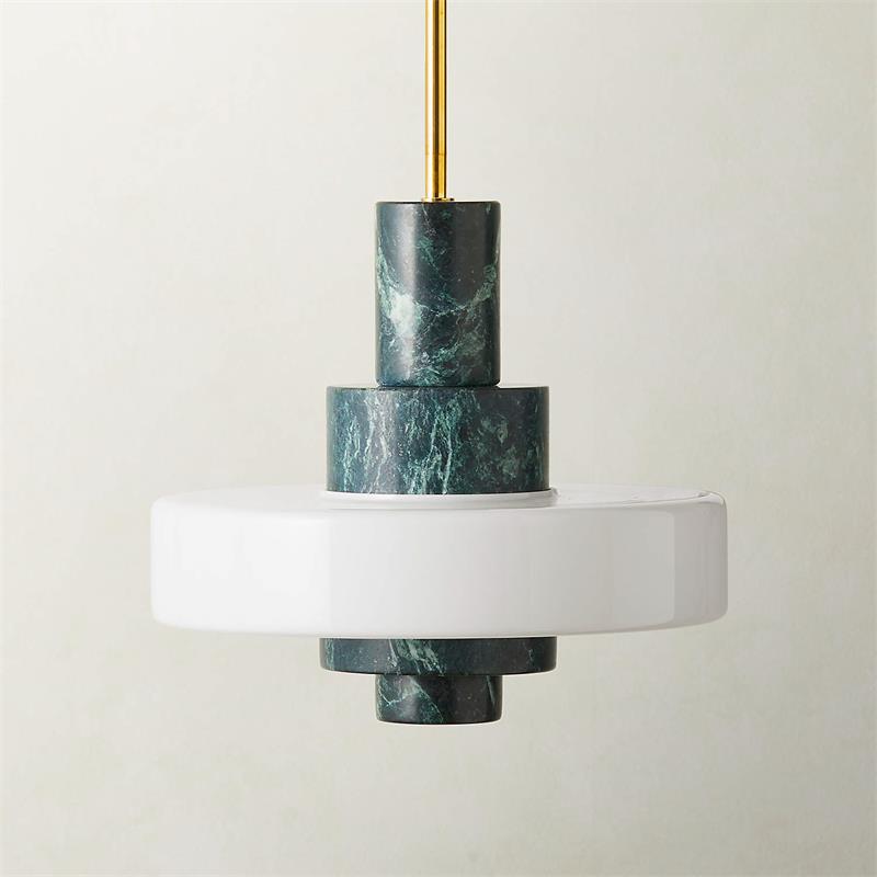 Fenika Green Marble Pendant Lamp