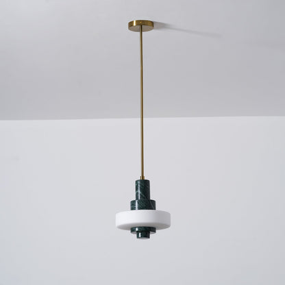 Fenika Green Marble Pendant Lamp