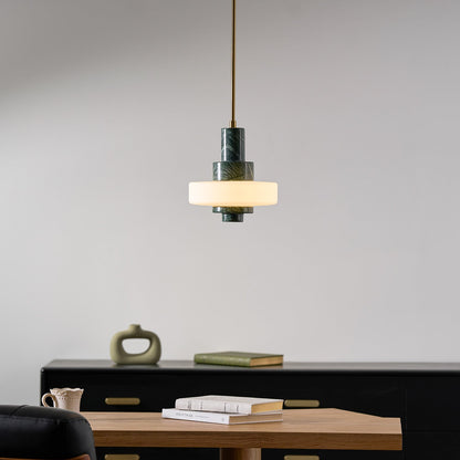 Fenika Green Marble Pendant Lamp