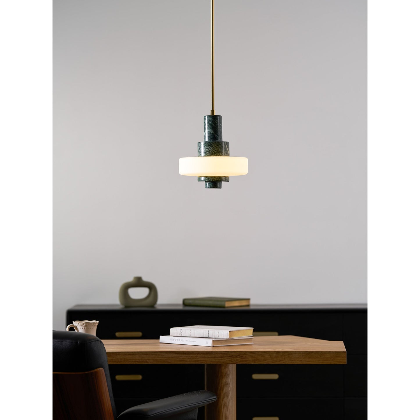 Fenika Green Marble Pendant Lamp