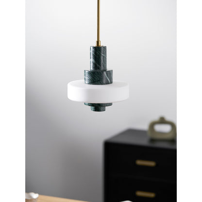 Fenika Green Marble Pendant Lamp