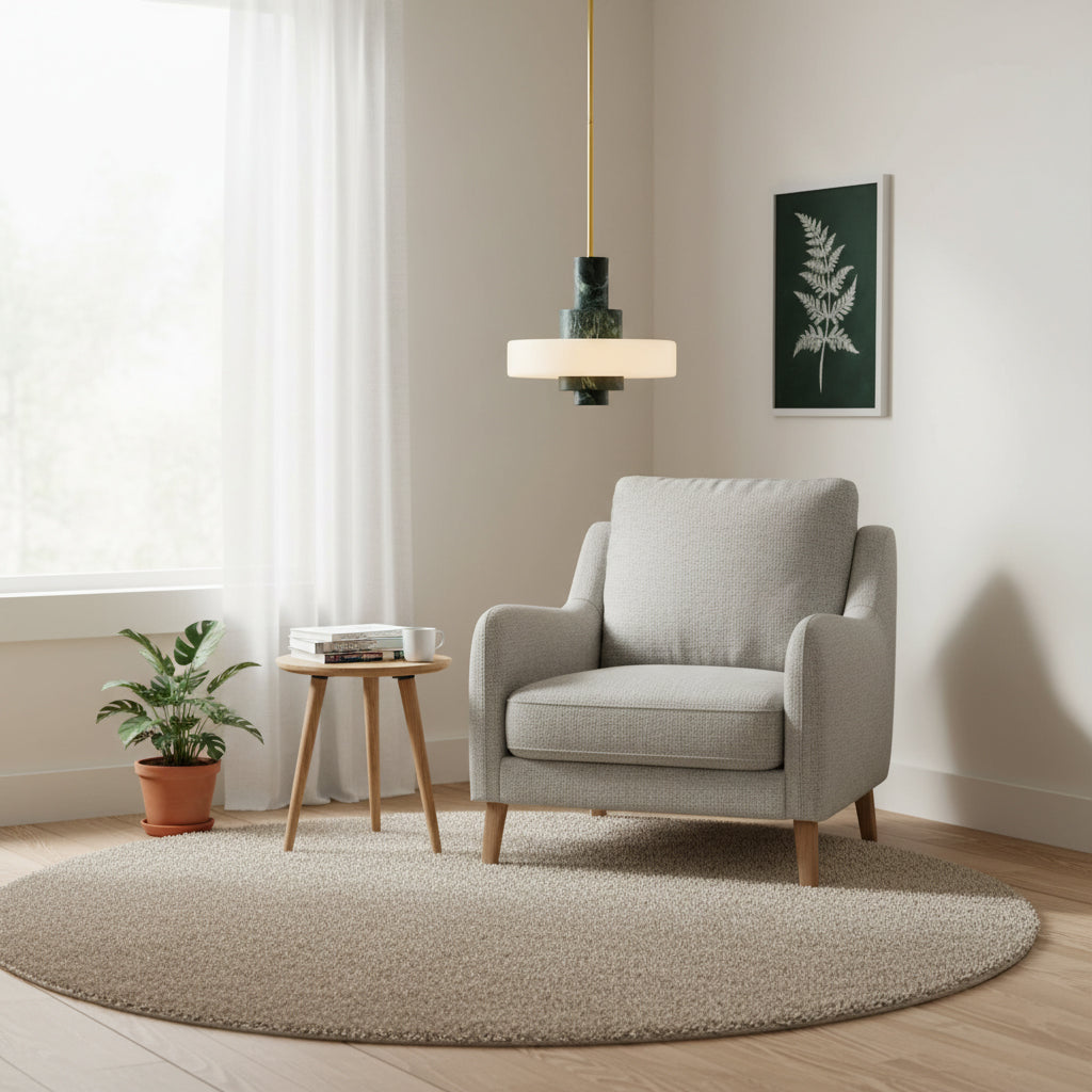 Fenika Green Marble Pendant Lamp