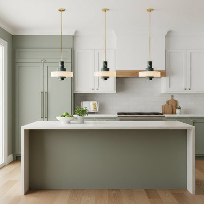Fenika Green Marble Pendant Lamp