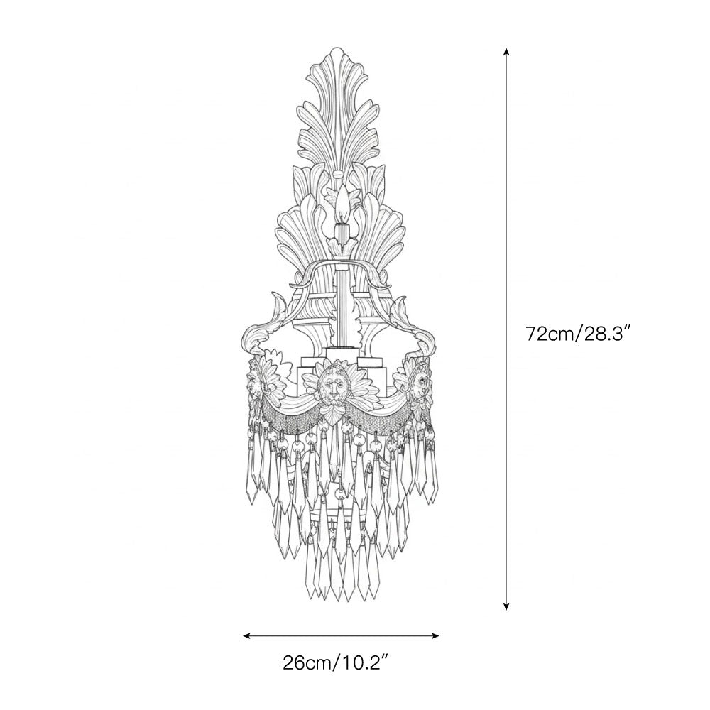 Kirique Brass Wall Lamp