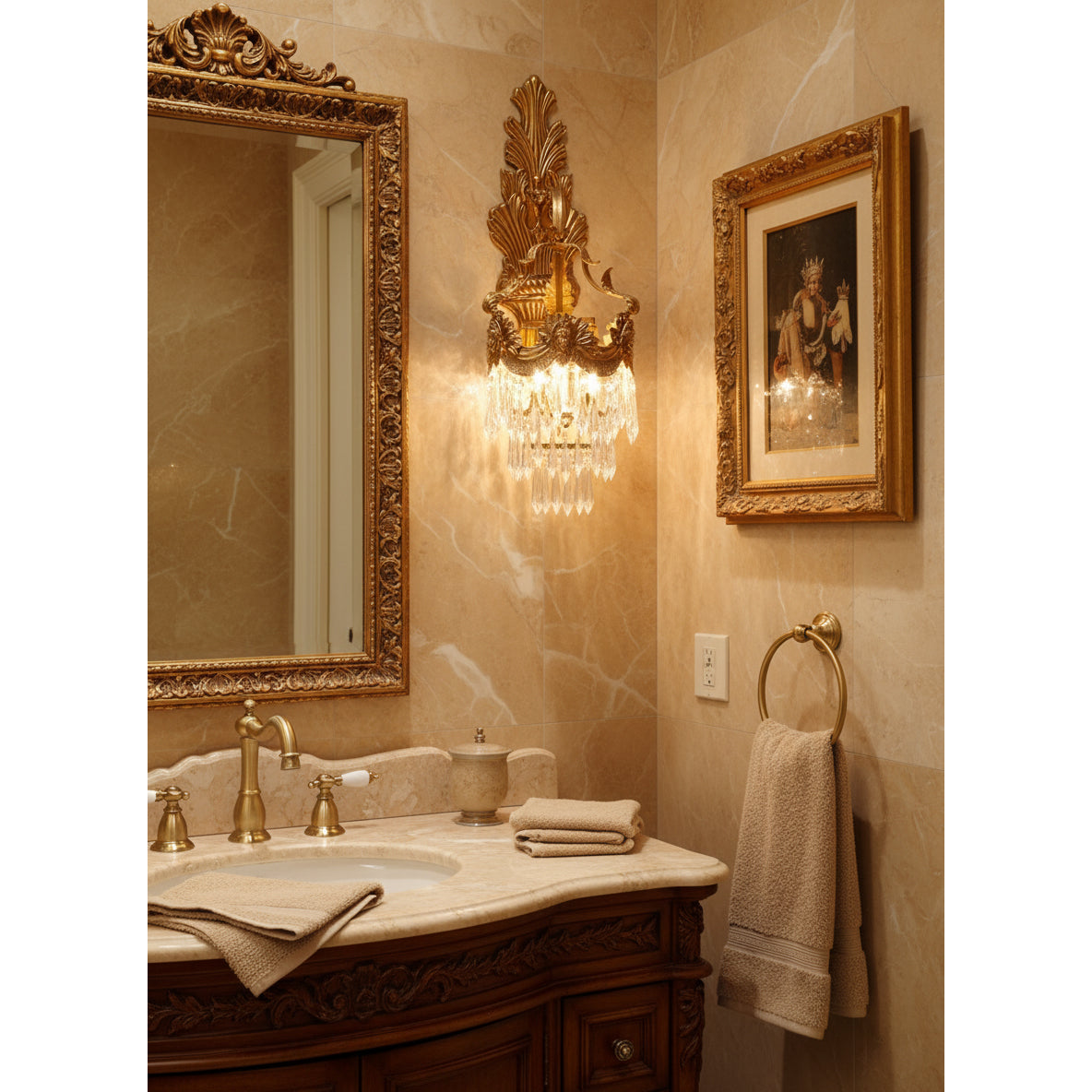 Kirique Brass Wall Lamp