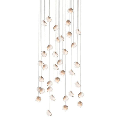 Mesh Glass Cluster Chandelier