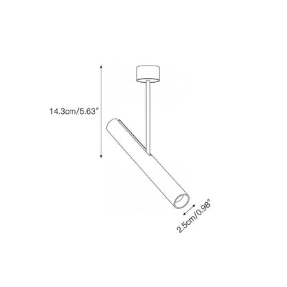 Mib Short Surface-Mounted Spotlight