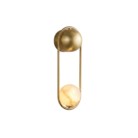 Mila Alabaster Wall Sconce