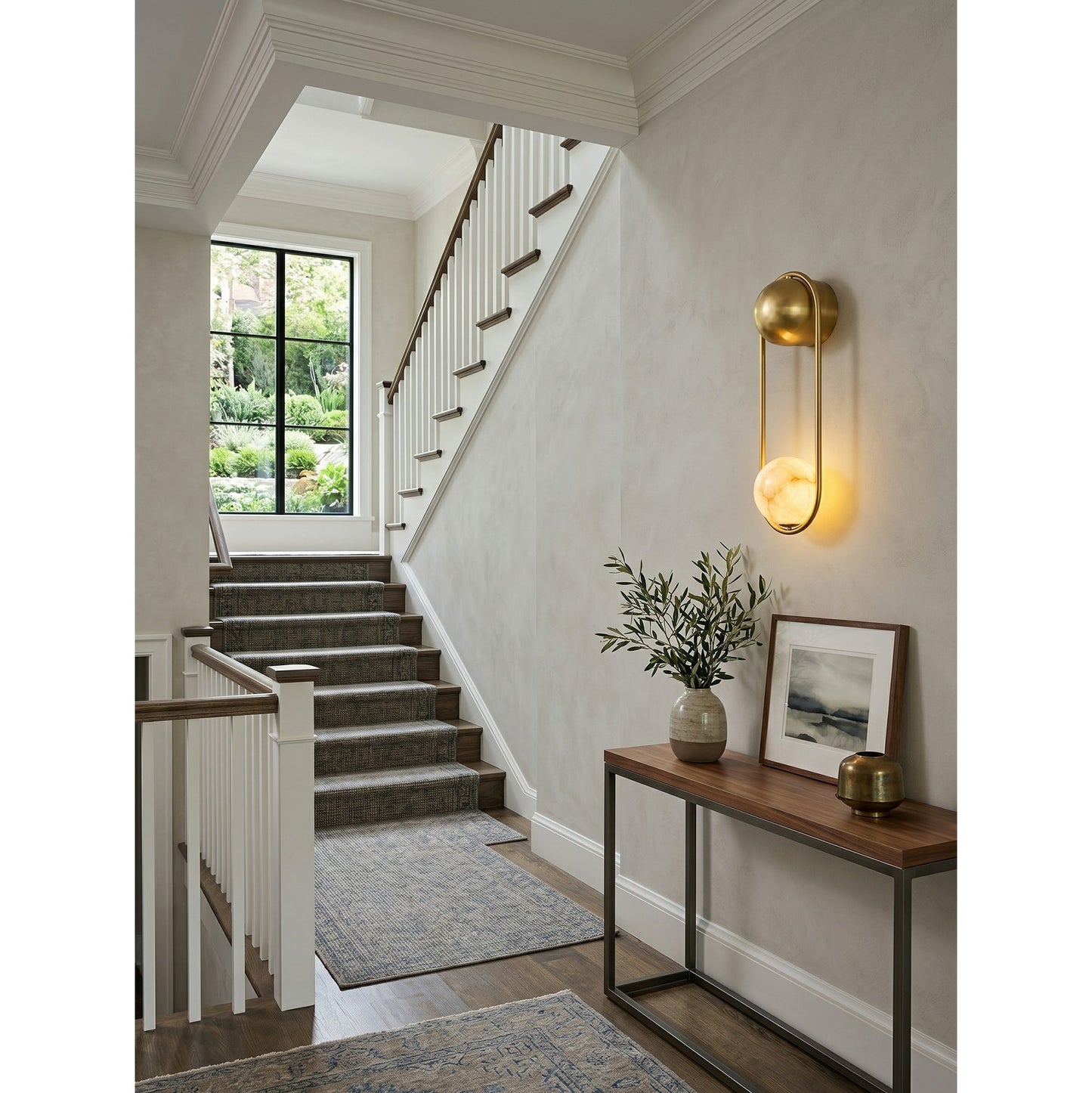 Mila Alabaster Wall Sconce