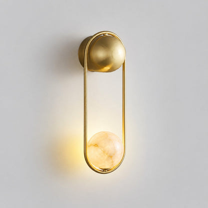 Mila Alabaster Wall Sconce