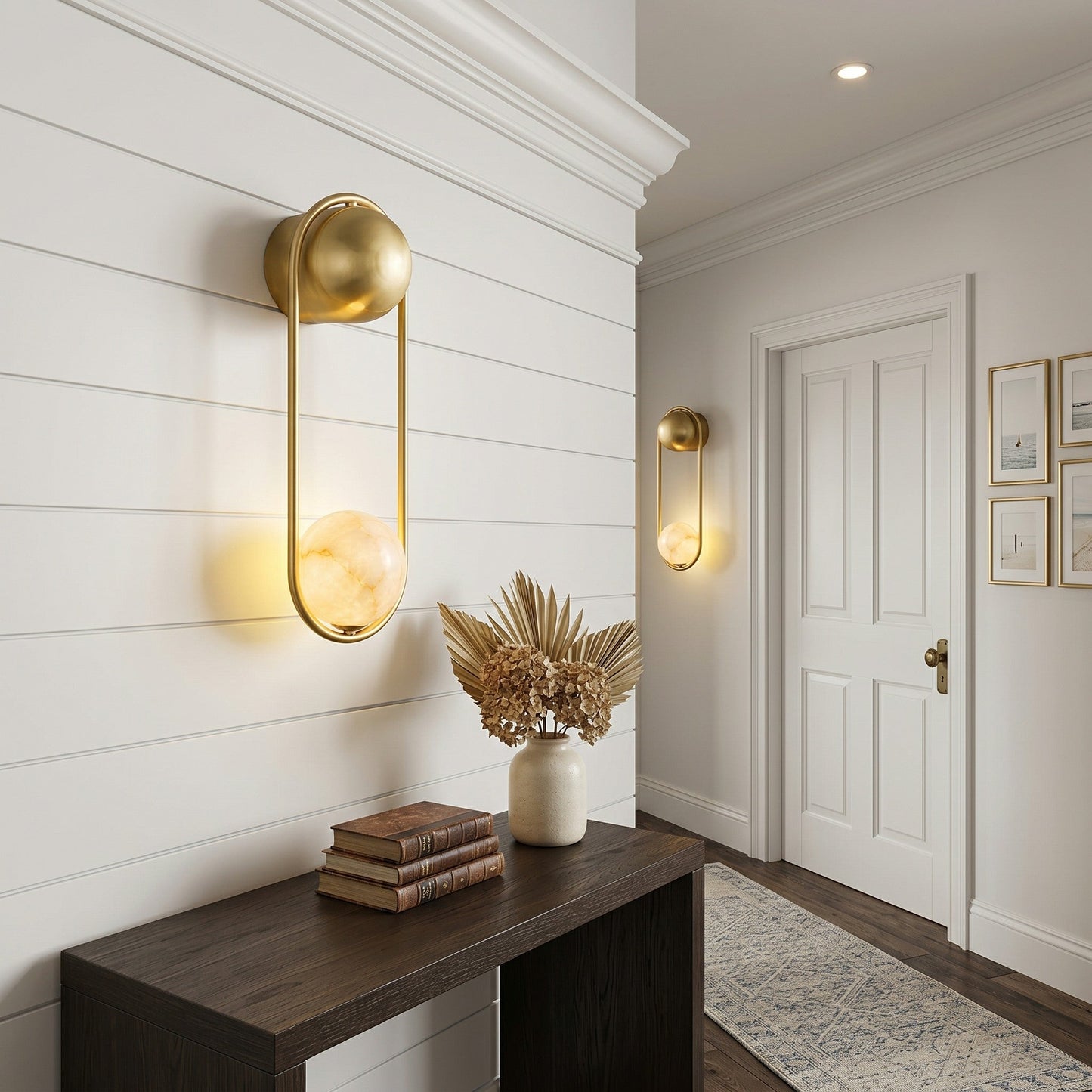 Mila Alabaster Wall Sconce