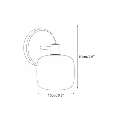 Halance Alabaster Wall Sconce