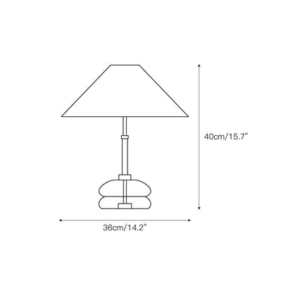 Elmwick Marble Table Lamp