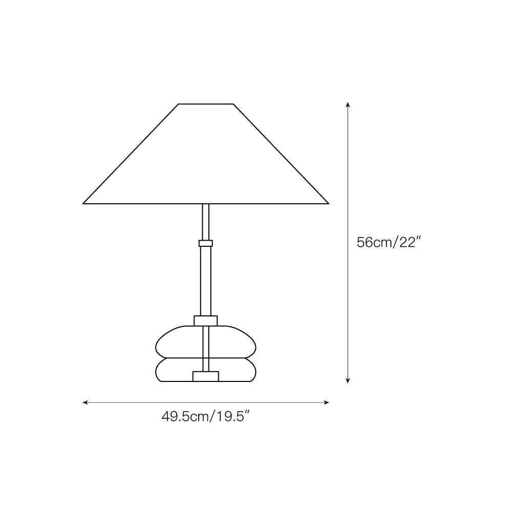 Elmwick Marble Table Lamp
