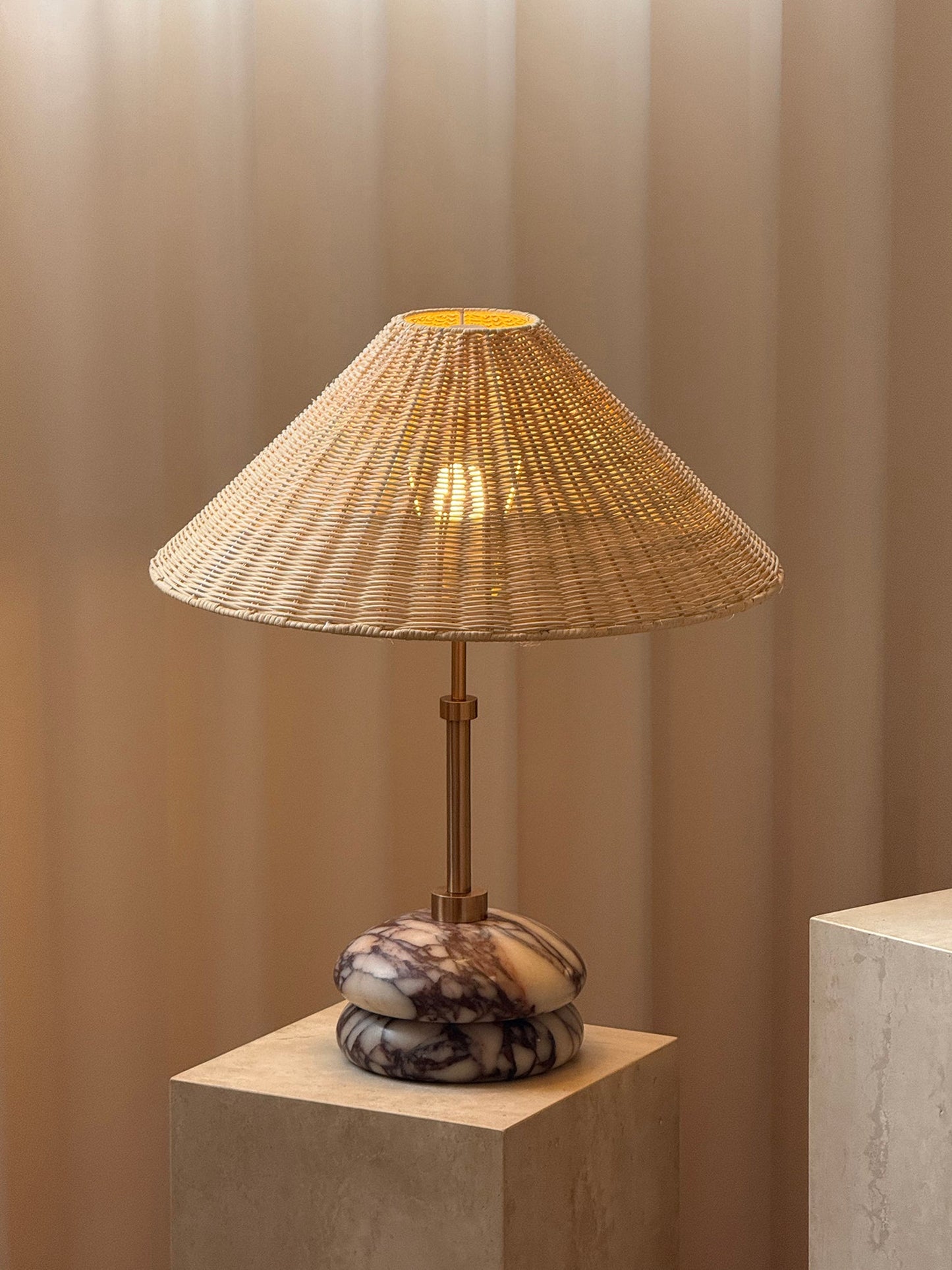 Elmwick Marble Table Lamp