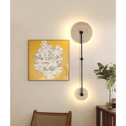 Kesara Travertine Wall Lamp