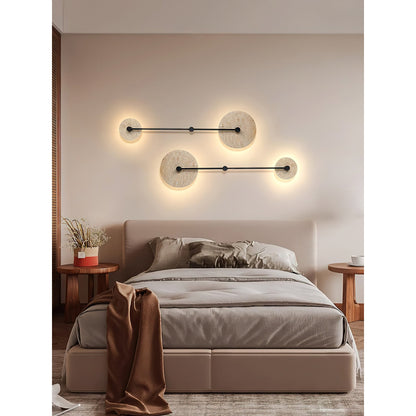 Kesara Travertine Wall Lamp