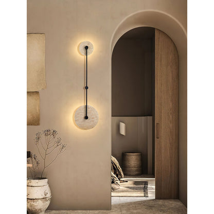 Kesara Travertine Wall Lamp