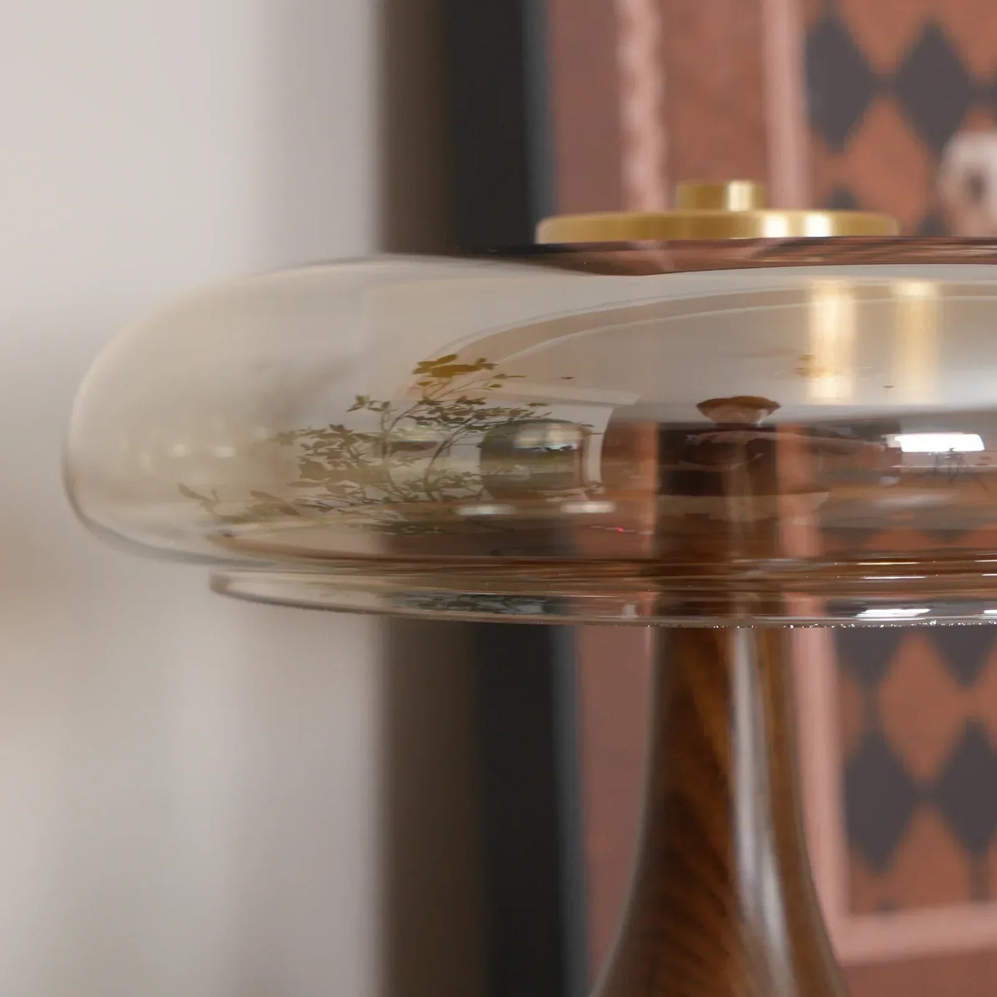 Modern Glass Dome Table Lamp Design | Novari