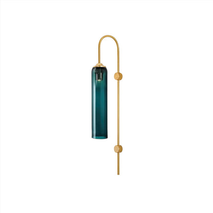 Modern Glass Vertical Wall Lamp