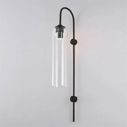 Modern Glass Vertical Wall Lamp