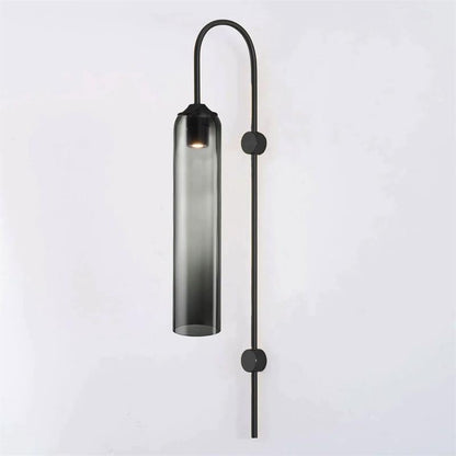 Modern Glass Vertical Wall Lamp