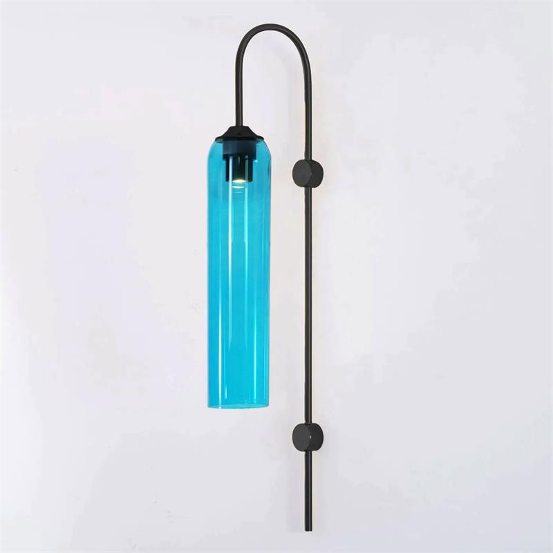 Modern Glass Vertical Wall Lamp