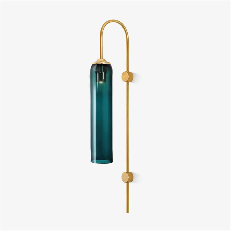 Modern Glass Vertical Wall Lamp