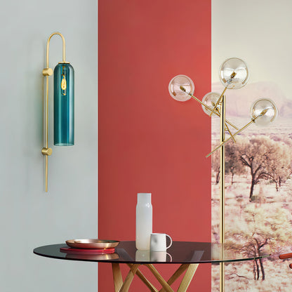 Modern Glass Vertical Wall Lamp