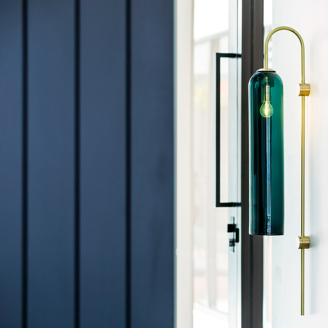 Modern Glass Vertical Wall Lamp