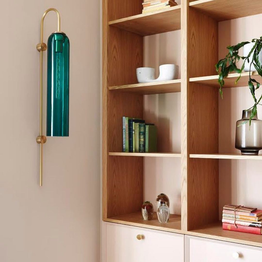 Modern Glass Vertical Wall Lamp