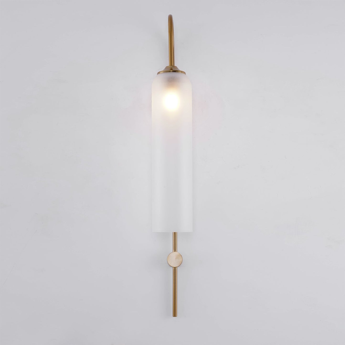 Modern Glass Vertical Wall Lamp