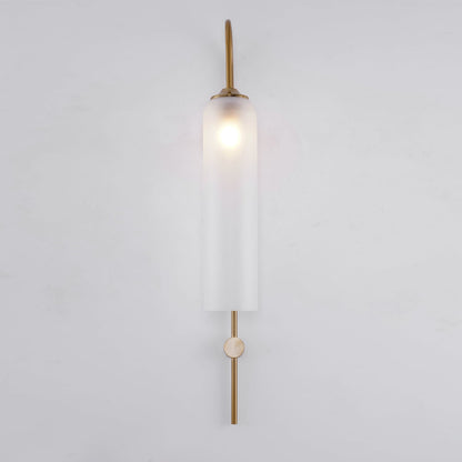 Modern Glass Vertical Wall Lamp